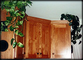 Upper Wood Cabinet