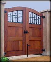 Custom Wood Gates